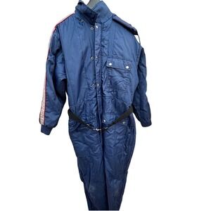 Vintage Ski Suit Snowsuit-80s Cool Size M‎
